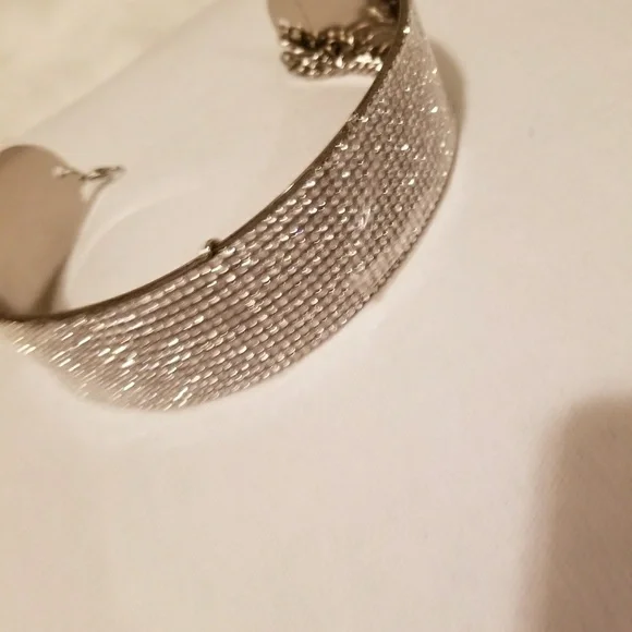 🔴SOLD🔴Rhinestone Metal Choker - Picture 3 of 4